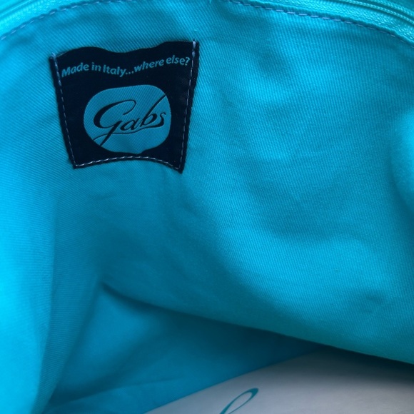 Gabs G3 Plus Size Large Convertible Shopping Tote Bad Orange Leather Like New - Picture 11 of 16